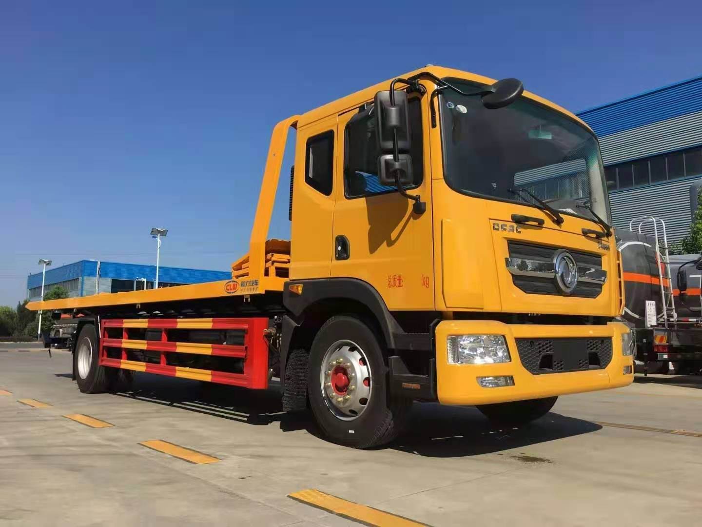 5米以上清障车国六多利卡d9全8吨大平板