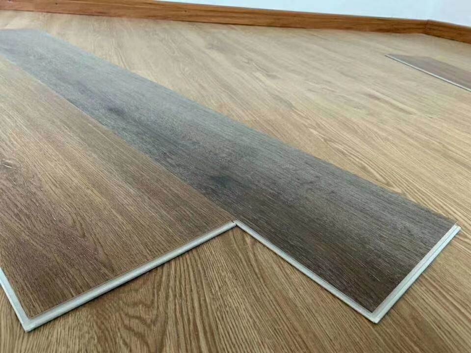 spc锁扣地板石塑家用酒店养老院工程3.7mm木纹地板