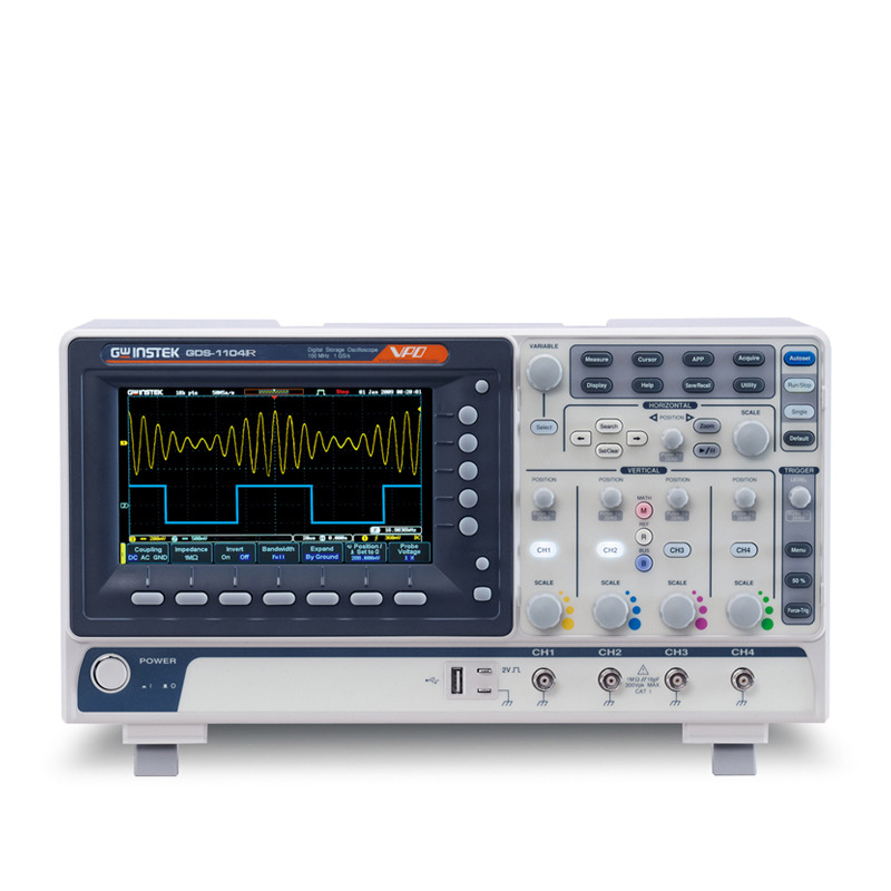 台湾固纬 数字存储示波器 100M GDS-1104R