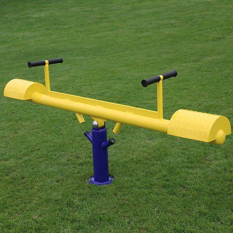 室外健身路径 小区健身户外公园双人跷跷板 儿童双人双柱翘翘板