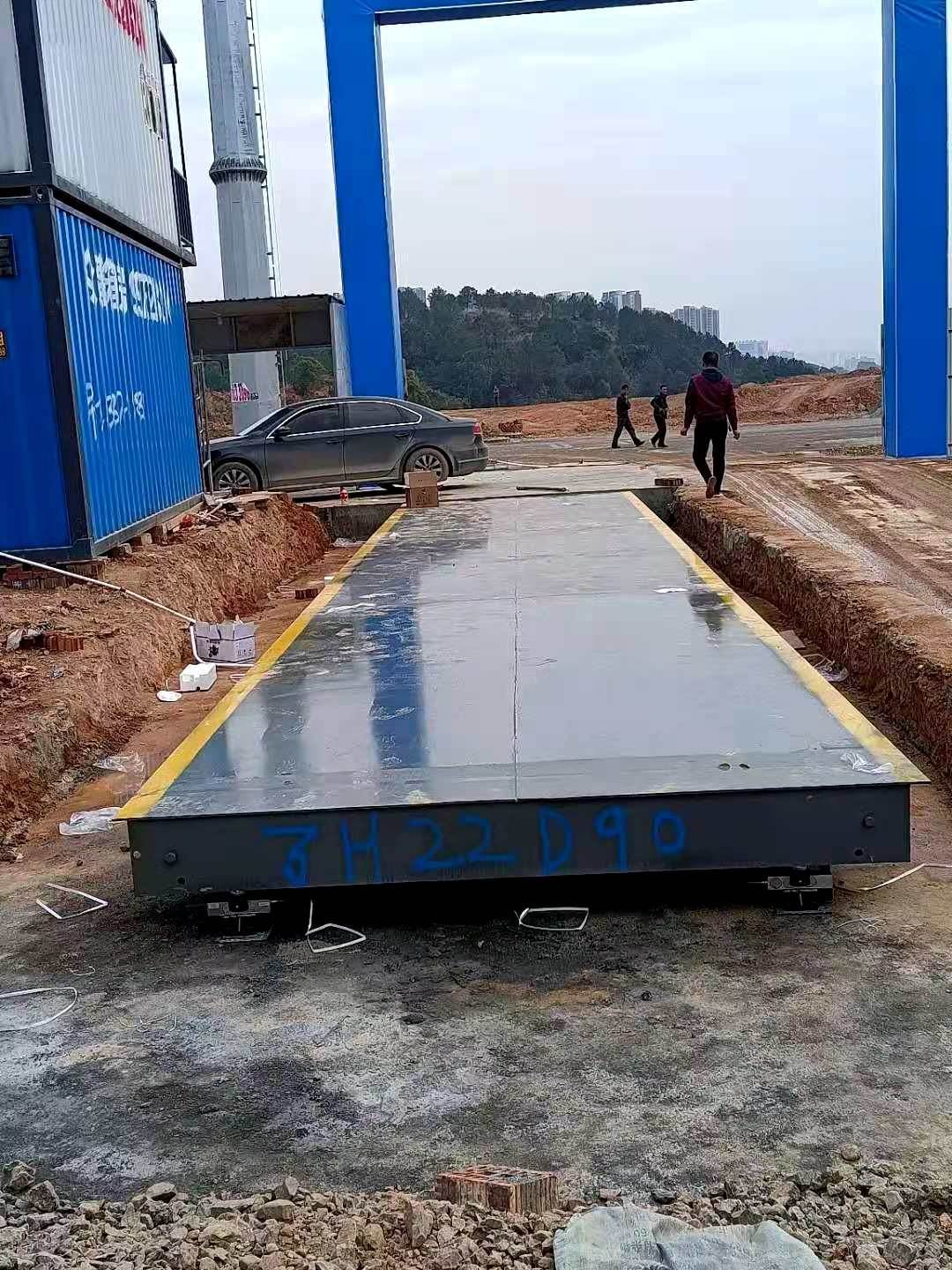 贵港引坡小地磅6米地磅称重管理