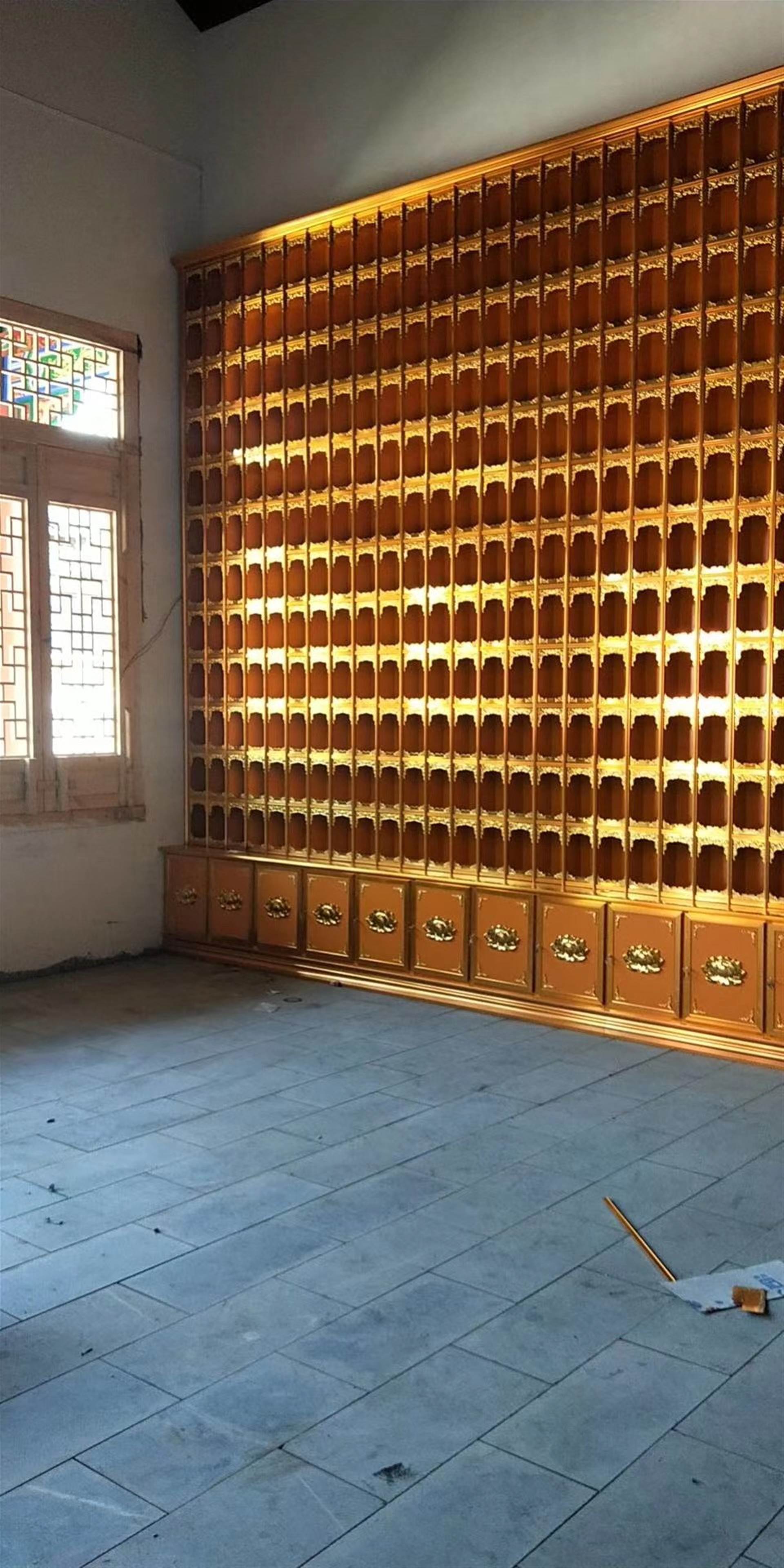 寺院寺庙佛学院大藏经柜藏经楼经书柜