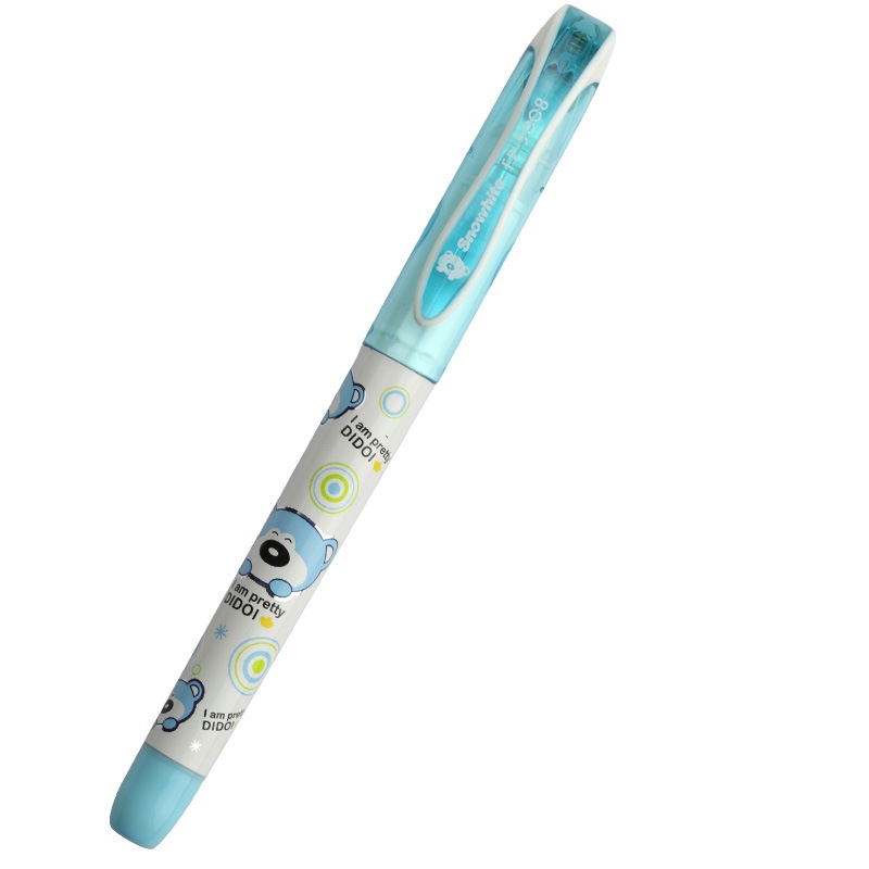 白雪 FP-5008x7可擦蓝墨水蓝外观热合吊卡钢笔组合新1 FP-5008