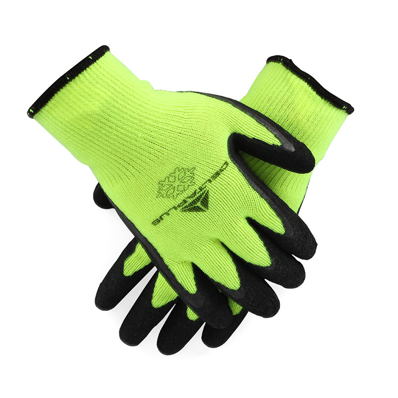 代尔塔 乳胶发泡涂层防寒手套 201753 在寒冷的环境下有效保持双手的温暖,防水,防滑