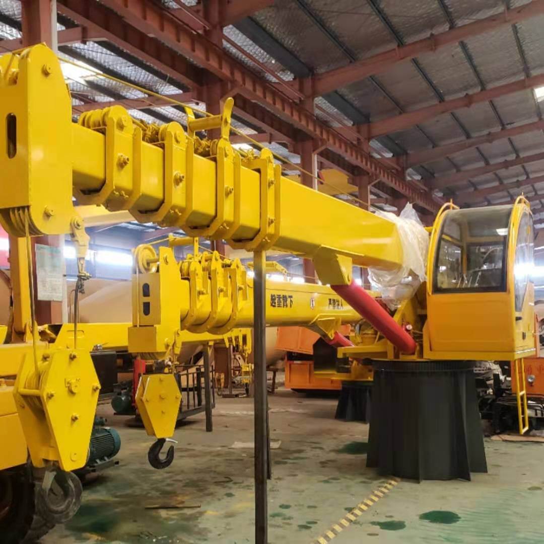 6吨船吊码头液压吊机渔船吊起重机生产厂家