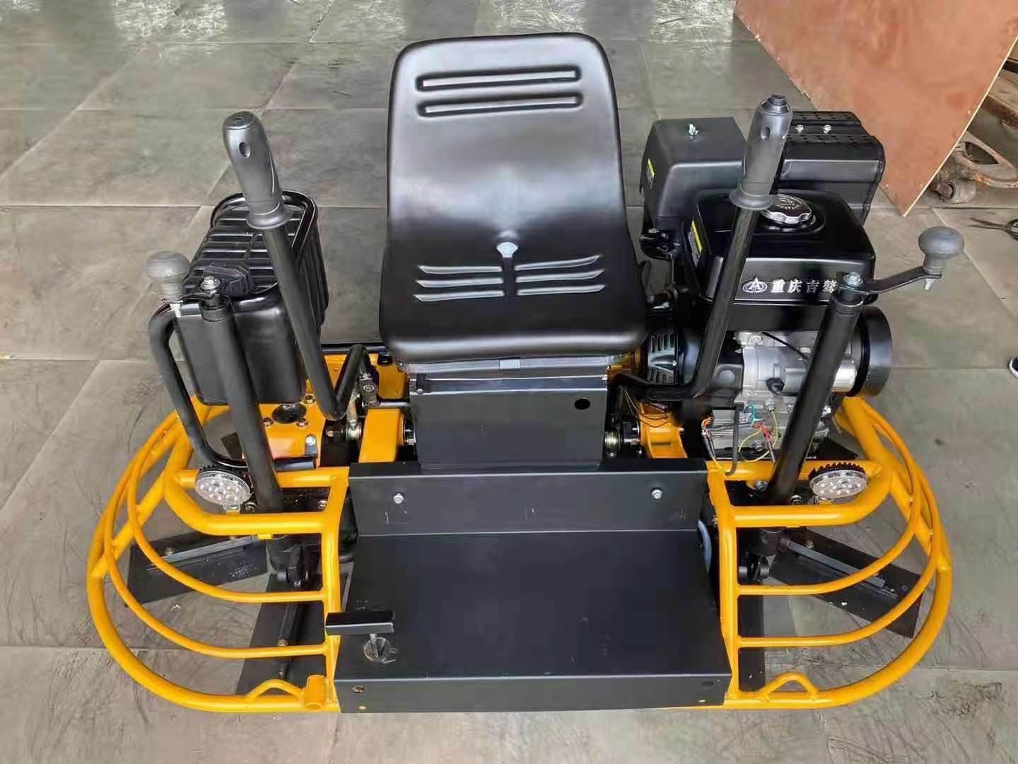 座驾式混凝土抹光机 座驾式双盘抹光机 80卧式座驾抹光机 电动抹光机