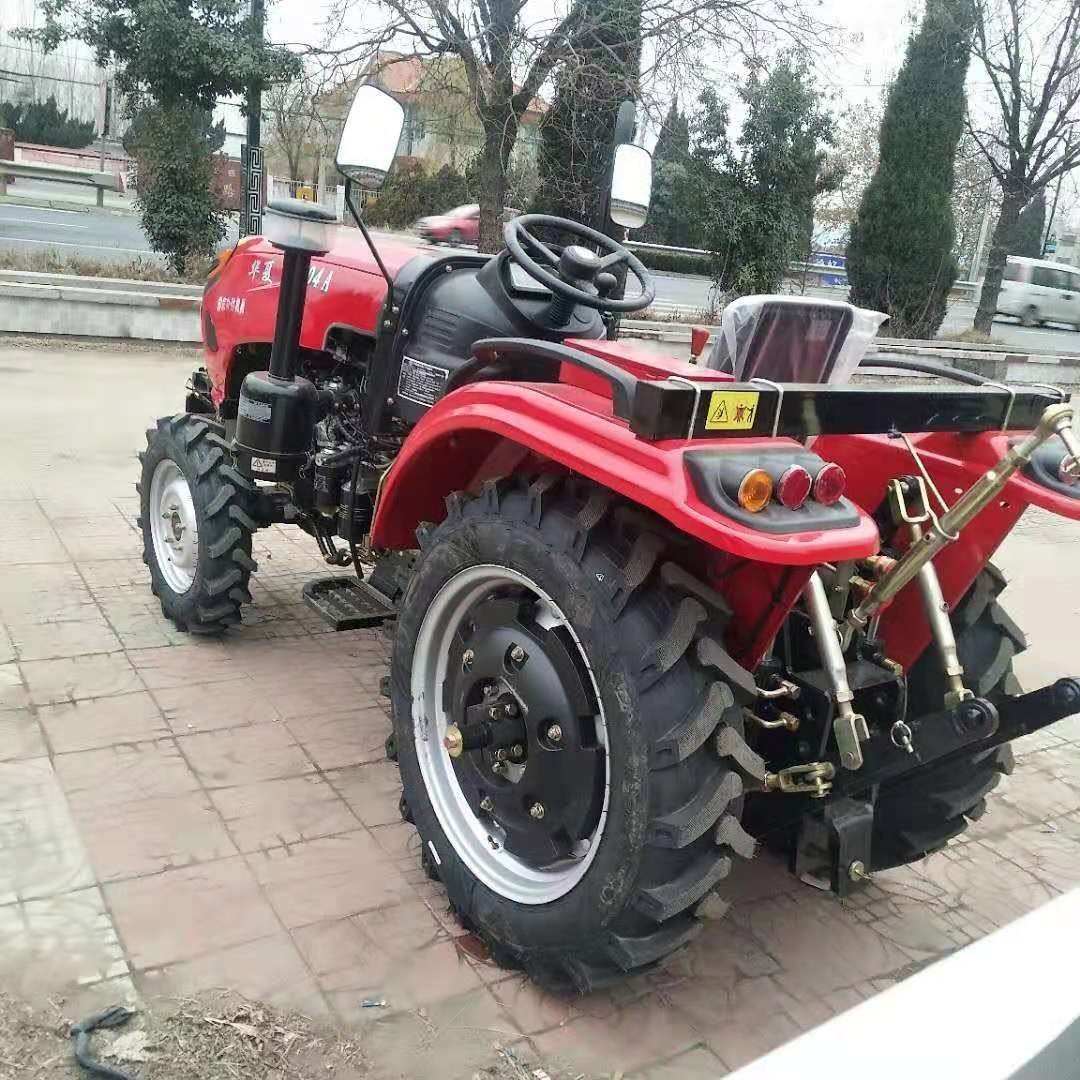 华夏704轮式拖拉机大轮胎高配置农用国补车东方红发动机