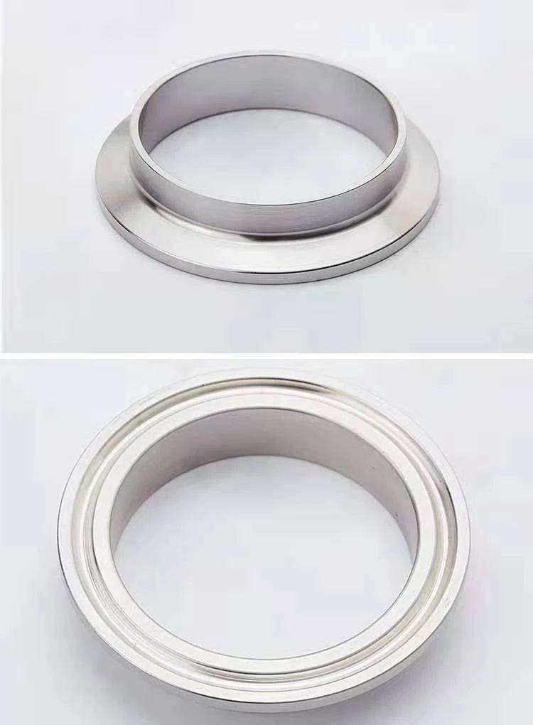 304卫生级不锈钢快装卡盘法兰端头快接