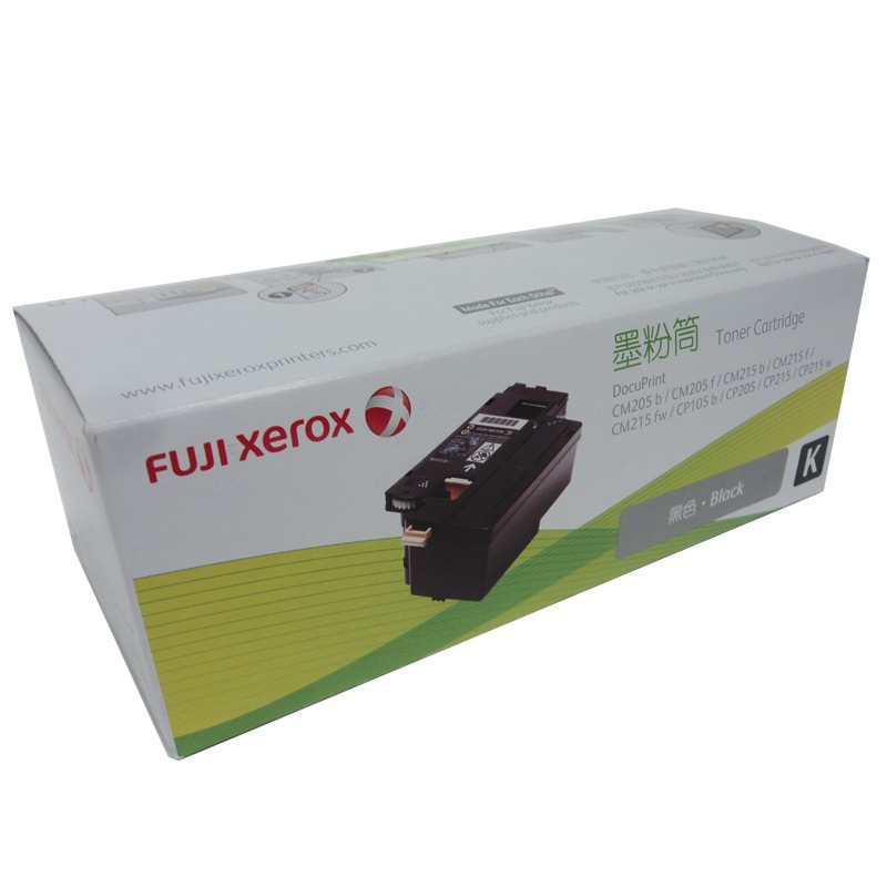 富士施乐 （Fuji Xerox）CT201595黑色墨粉筒 约2000印(适用CP105b/205b/215,CM215fw/205系列机型） CT201595