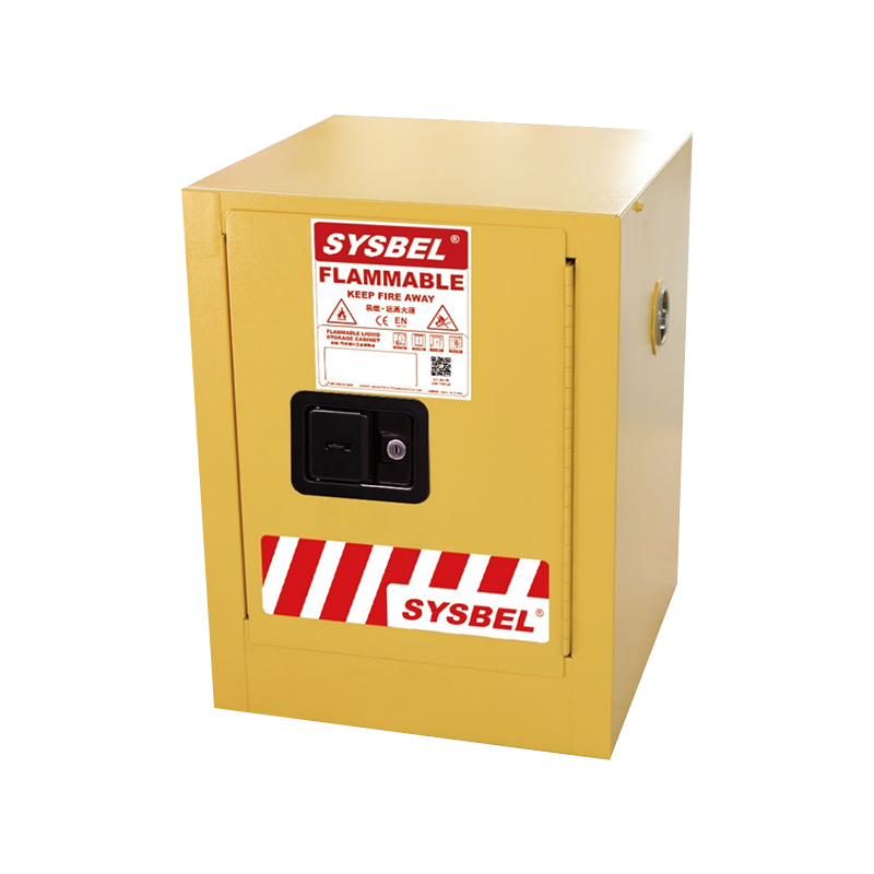 西斯贝尔 易燃液体安全储存柜, 4Gal/15L/黄色/手动 WA810040