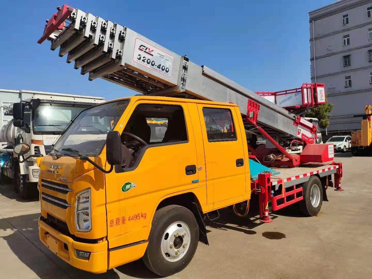 高空作业云梯车 32米搬家云梯车