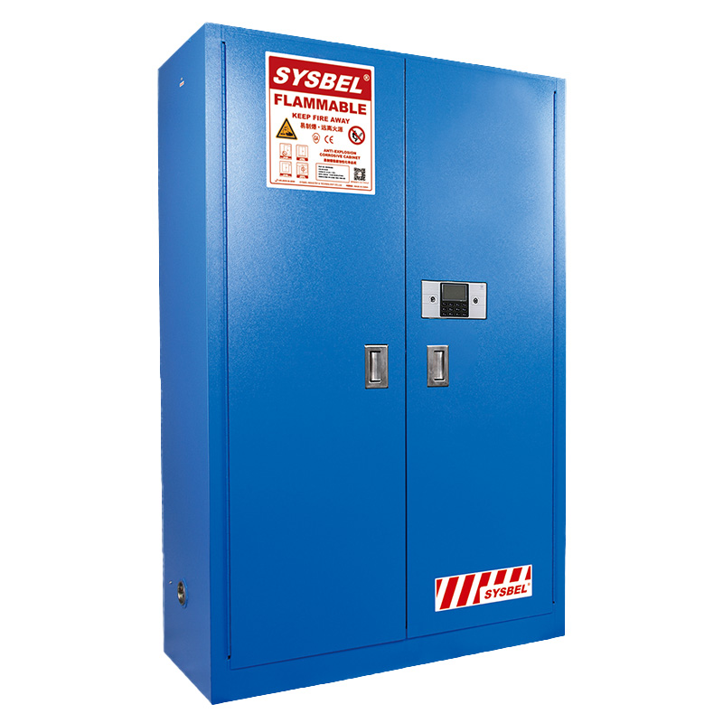 西斯贝尔 易燃液体安全储存柜, 45加仑密码锁废液柜 WA810453