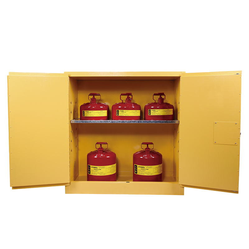 西斯贝尔 易燃液体安全储存柜, 30Gal/114L/黄色/手动 WA810300