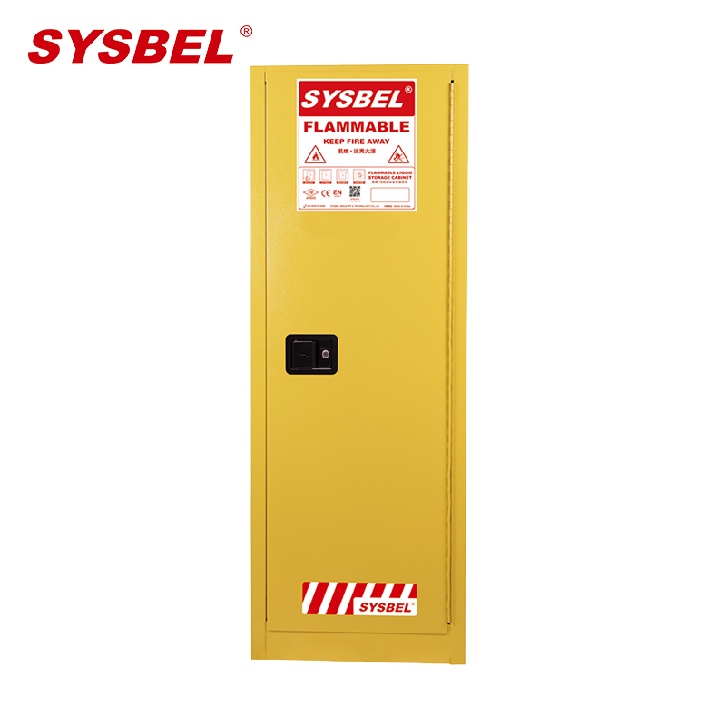 西斯贝尔 易燃液体安全储存柜, 22Gal/83L/黄色/手动 WA810220