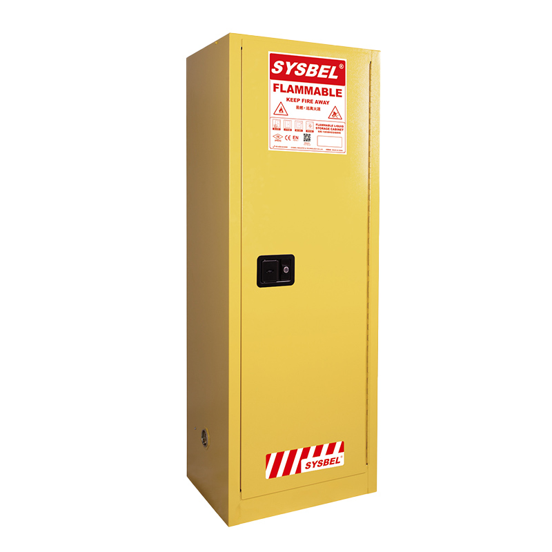 西斯贝尔 易燃液体安全储存柜, 22Gal/83L/黄色/手动 WA810220