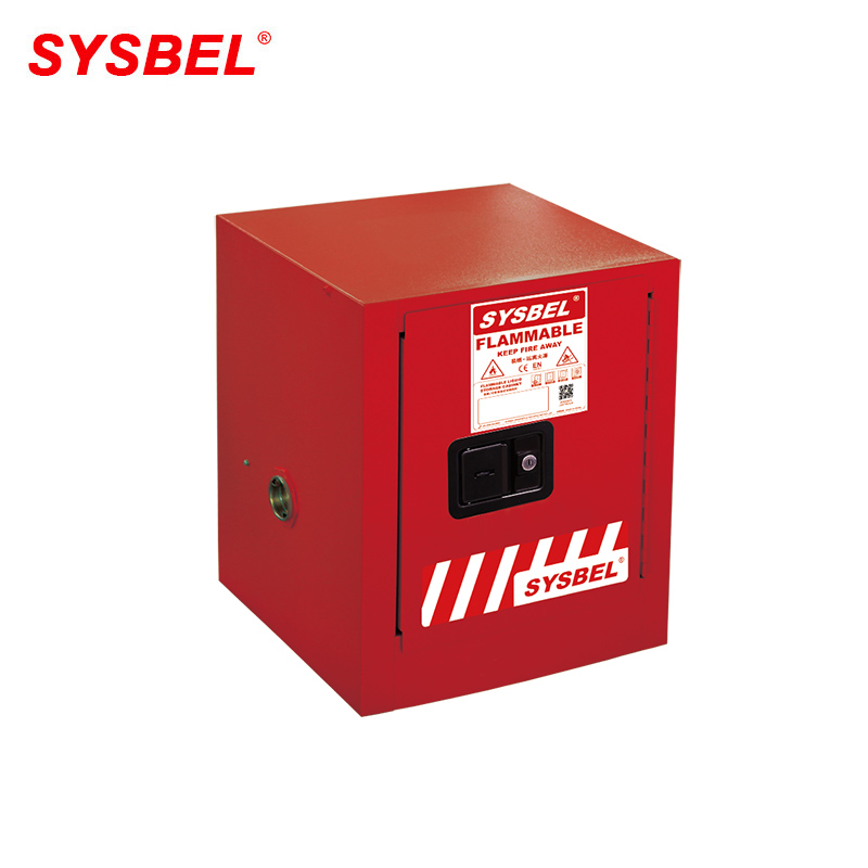 西斯贝尔 可燃液体安全储存柜, 4Gal/15L/红色/手动 WA810040R