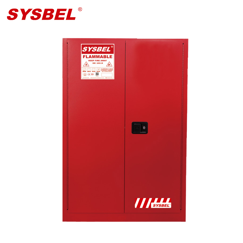 西斯贝尔 可燃液体安全储存柜, 45Gal/170L/红色/手动 WA810450R