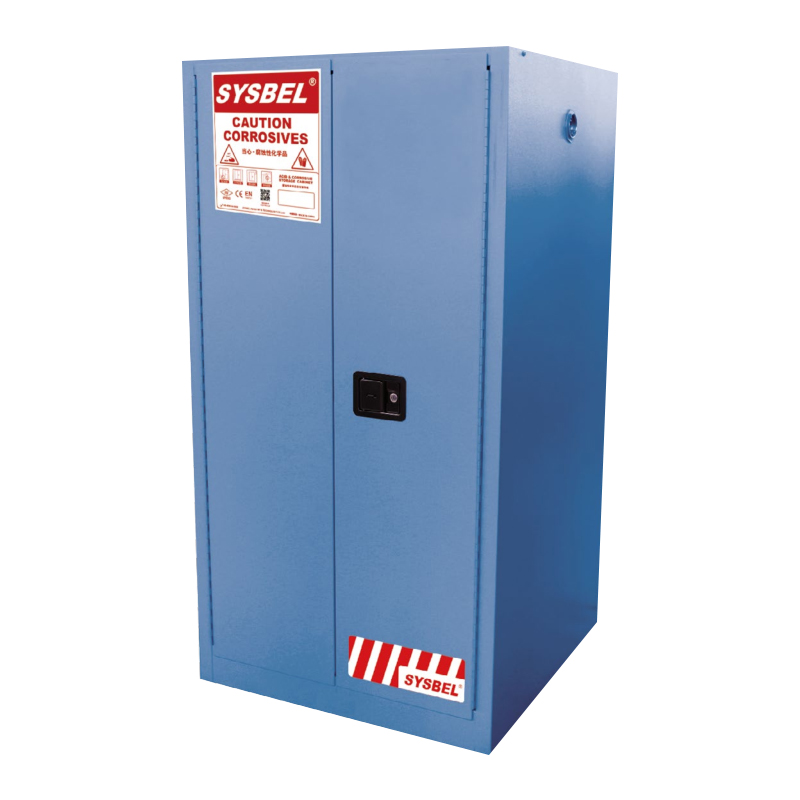 西斯贝尔 弱腐蚀性液体安全储存柜,60Gal/227L/蓝色/手动 WA810600B