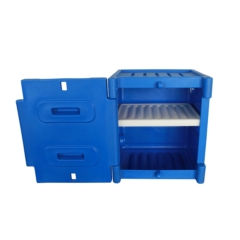 西斯贝尔 强腐蚀性化学品安全储存柜, 4Gal/15L/蓝色/线性低密度聚乙烯 ACP80001