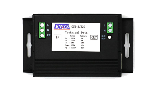 二合一网络信号防雷器