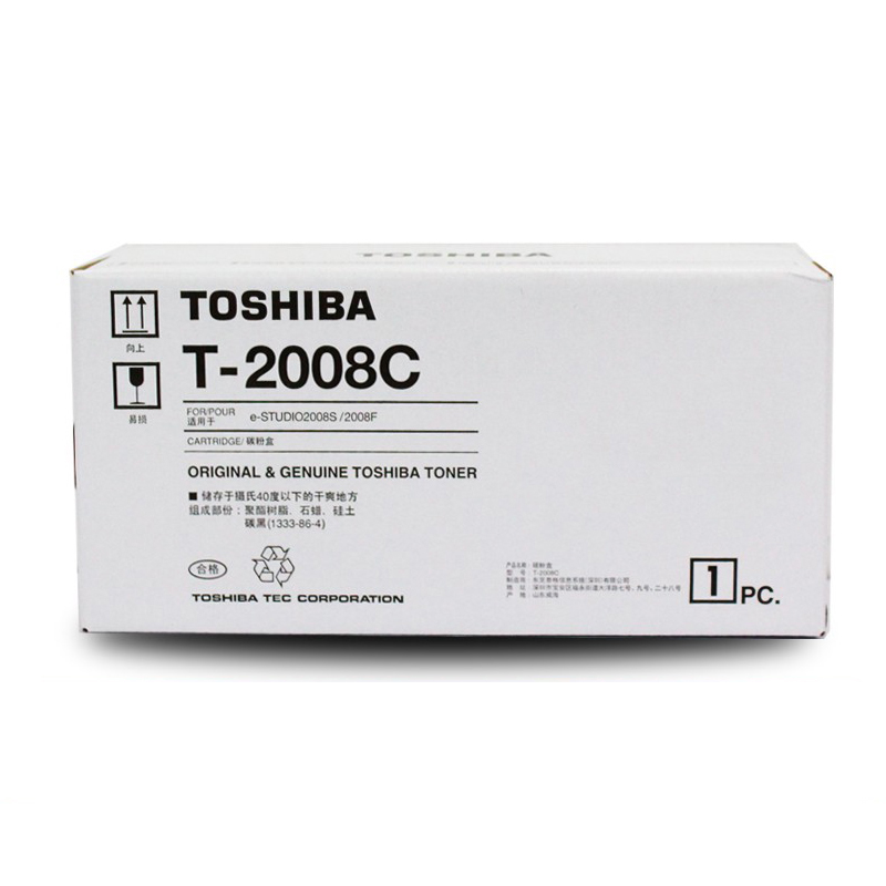 东芝 碳粉盒 T-2008C T-2008C黑色