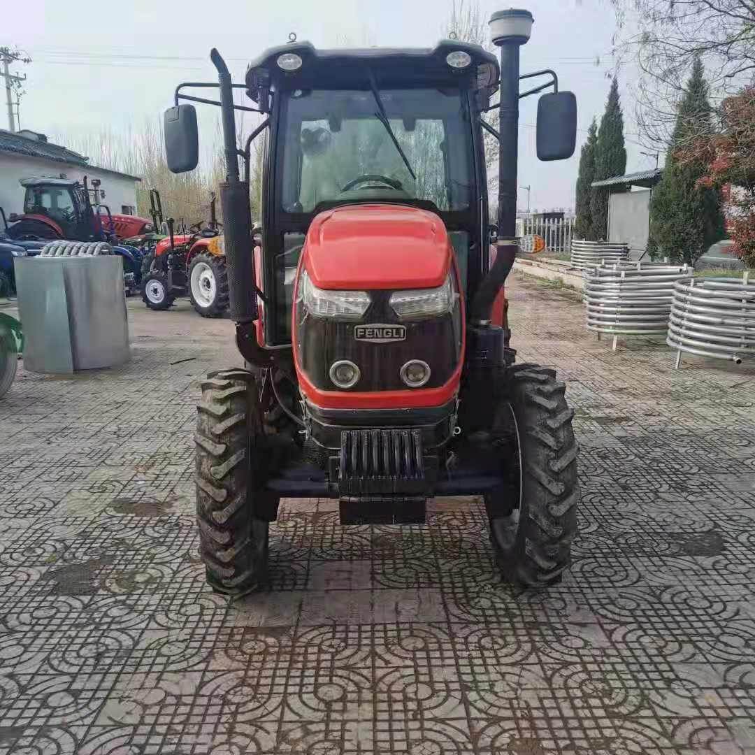 国补大马力四缸拖拉机高配强压多路阀原厂驾驶室120马力拖拉机