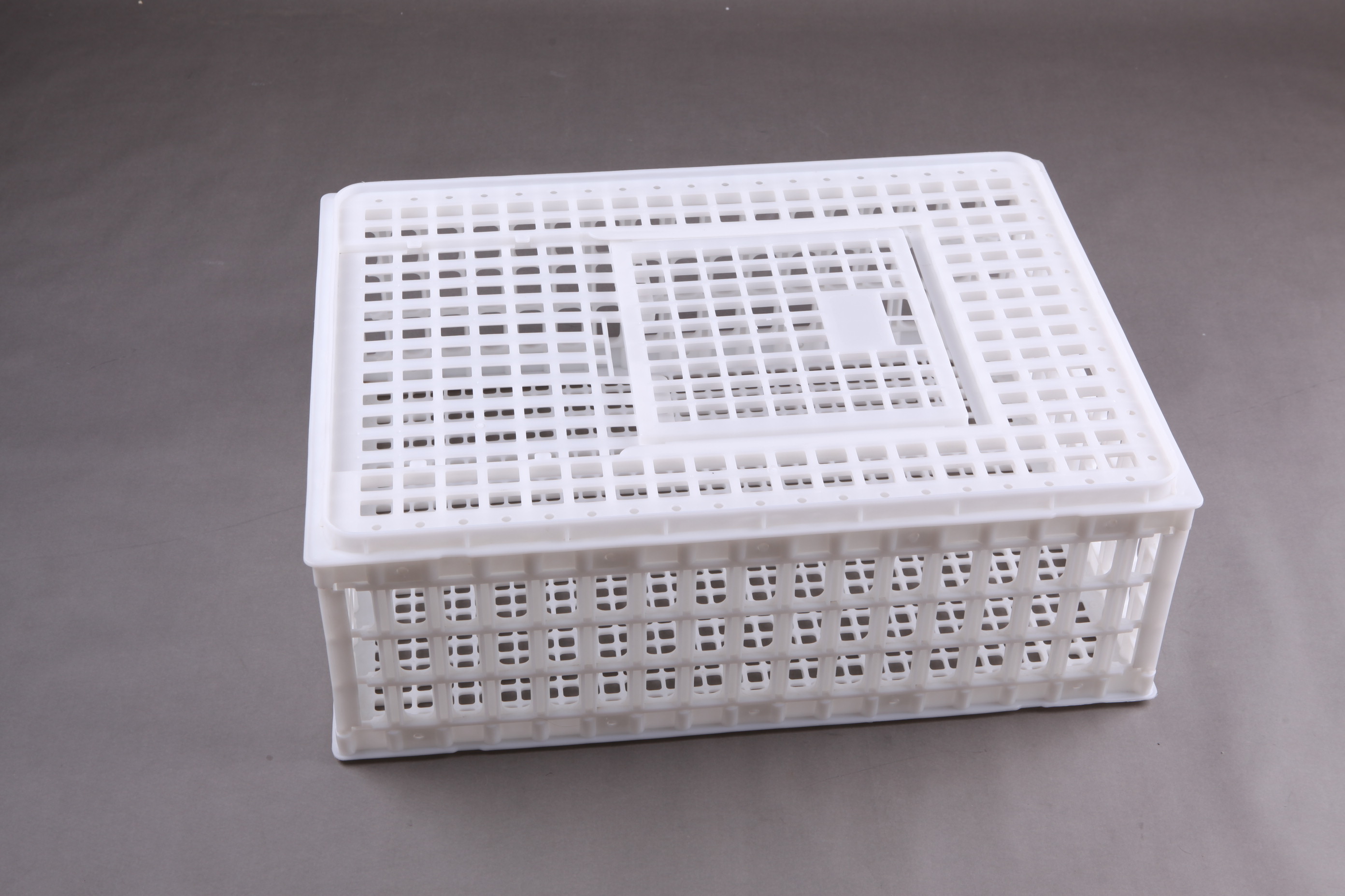 加高鹅笼子 屠宰厂用的塑料笼子 毛鹅塑料笼子 塑料运输笼子