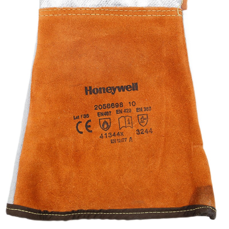 霍尼韦尔 镀铝皮革焊接隔热手套(右，9-10寸) 2058698