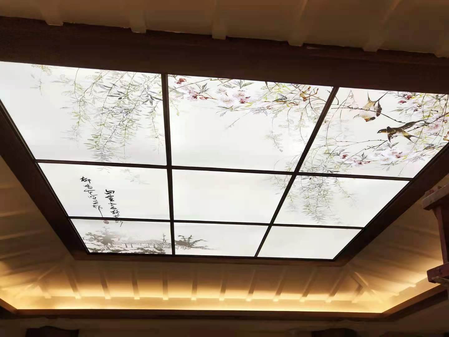 青岛软膜天花 卡布灯箱慕尚厂家 安装