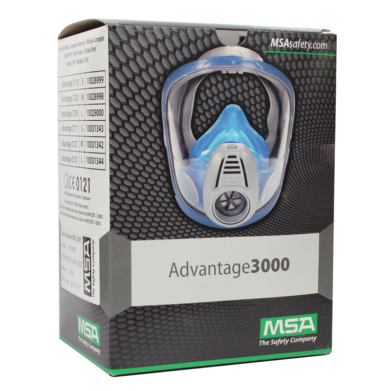 梅思安 3100全面罩呼吸器（中号） 10147997