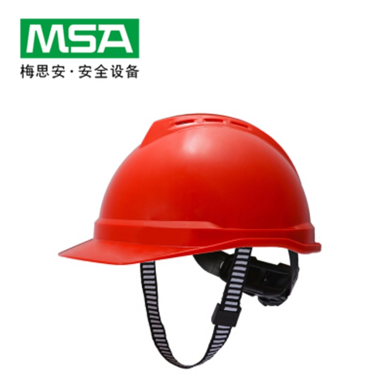 梅思安 豪华型PE安全帽（红色超爱戴） 10172515