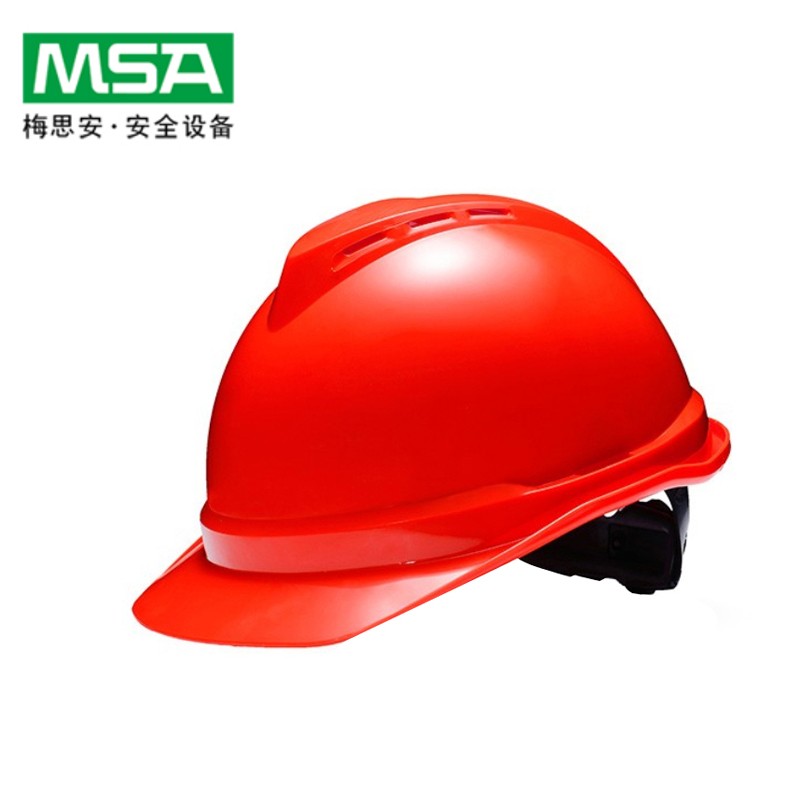 梅思安 豪华型PE安全帽（红色超爱戴） 10172515