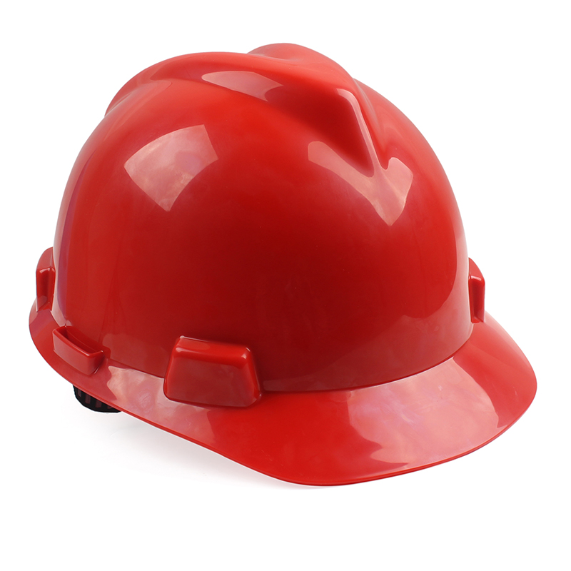 标准型ABS安全帽（红色, 一指键帽衬型）