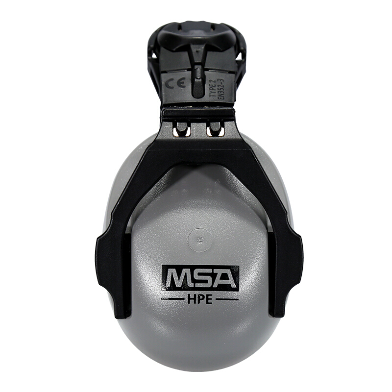 梅思安 高舒型头盔式耳罩（需配MSA V-Gard 安全帽） SOR12012
