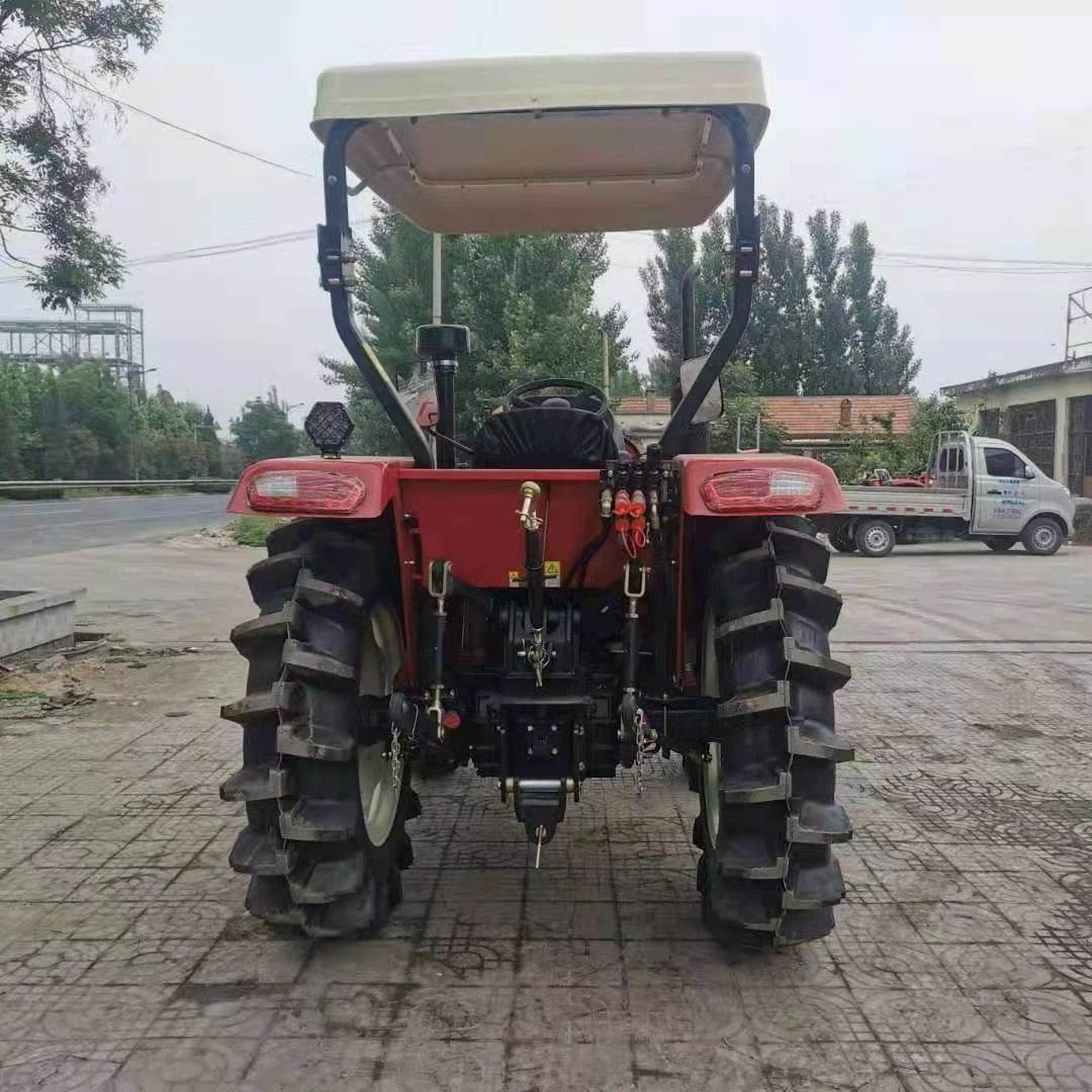 東方紅mf704農用拖拉機 農田耕種犁地機 柴油大馬力拖拉機