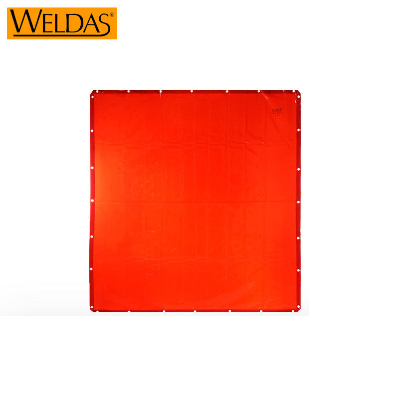 威特仕 橙红色高透视防护屏, 1.74x1.74m（不含框架） 55-6466