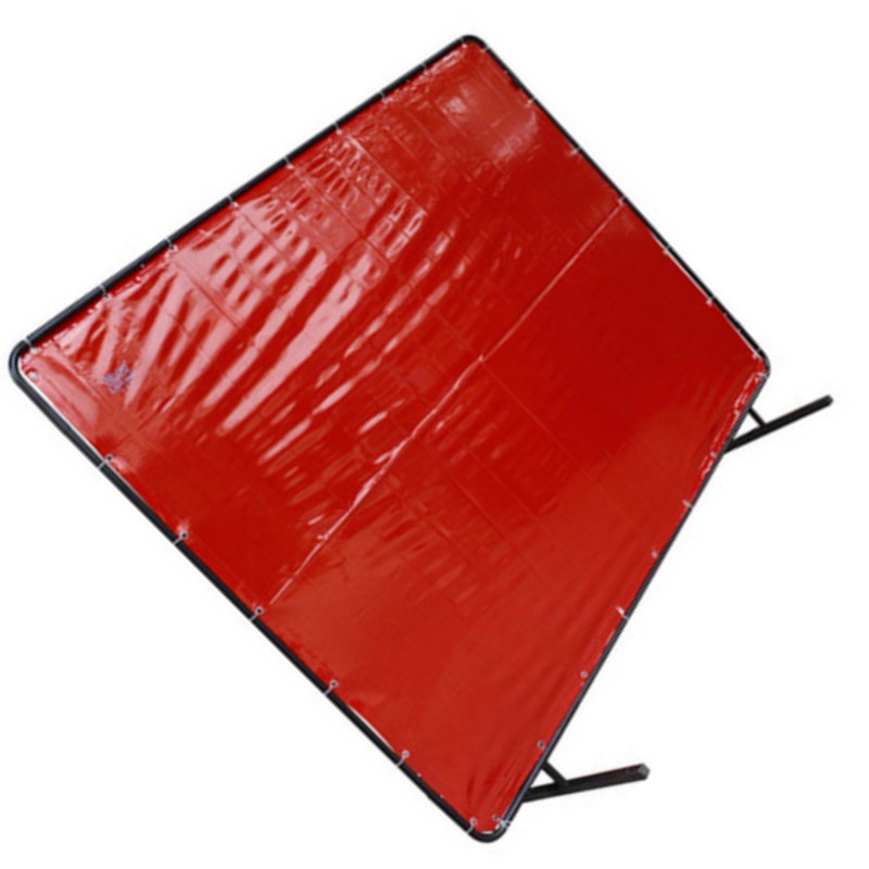 威特仕 橙红色高透视防护屏, 1.74x2.34m（不含框架） 55-6468