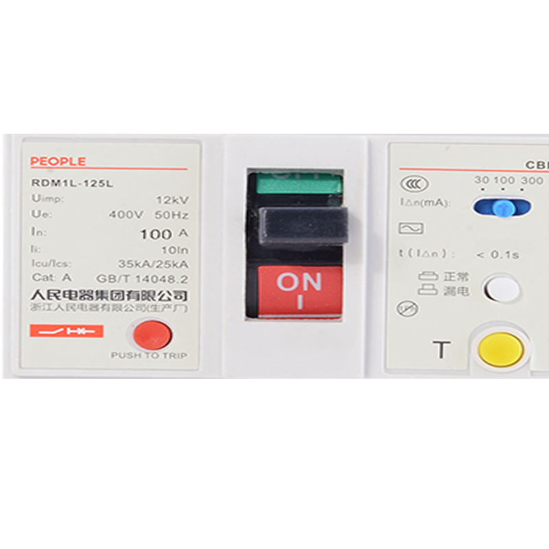 人民电器 塑壳断路器 RDM1-80L/3300 10A(英文标牌和包装)