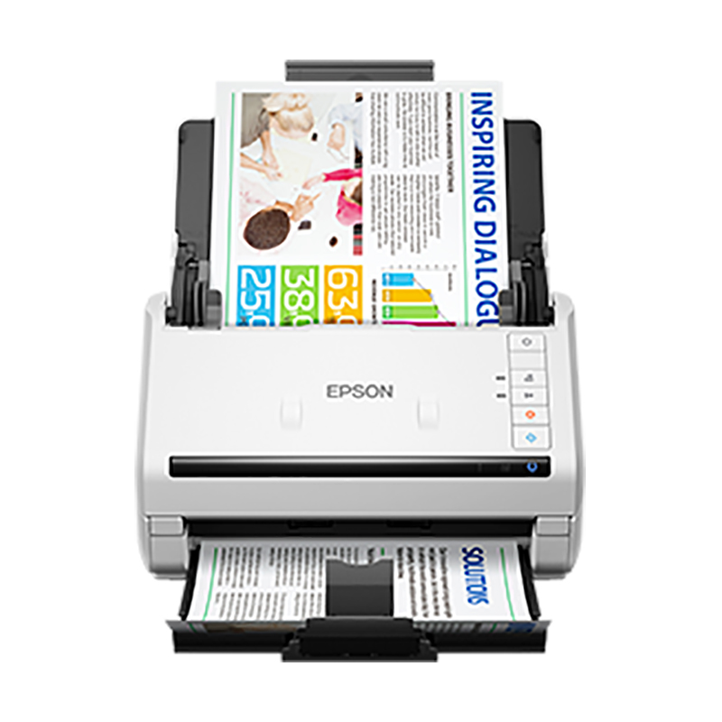 爱普生 高速高清馈纸式双面彩色文档扫描仪双面彩色PDF合同批量扫描 DS-775