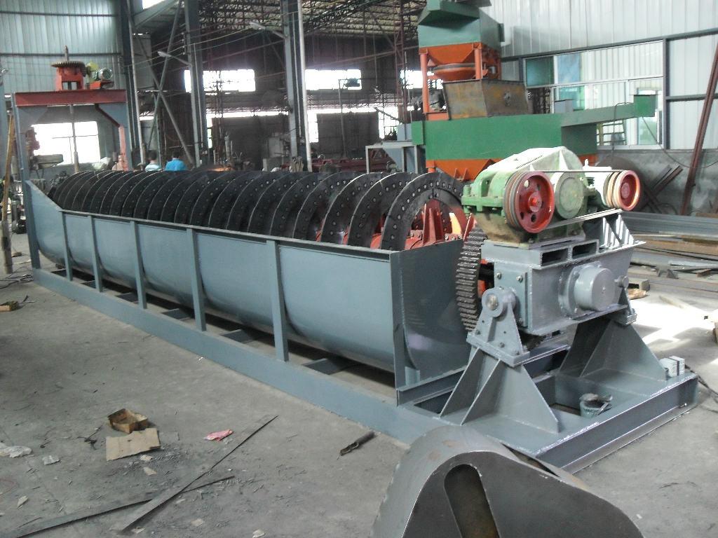 耐磨恒力洗砂矿用螺旋分级机