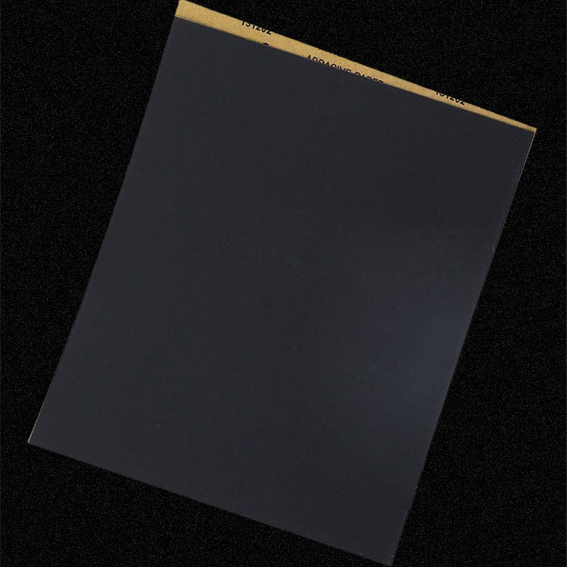 旗牌砂纸 水砂纸 230*280*0.6mm 黑水砂100目碳化硅