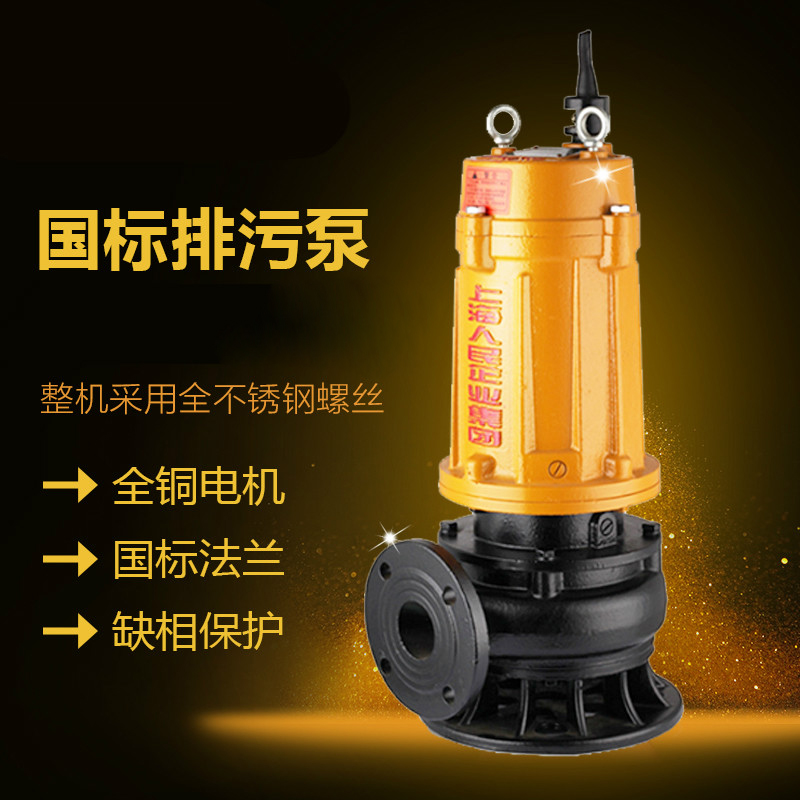 上海人民 潜水污水泵 QSP20-50/3-5.5