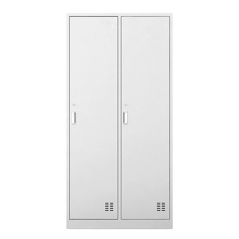 众图 灰白色二门更衣柜 1800*900*420mm LK0201-WT