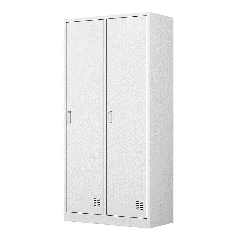 众图 灰白色二门更衣柜 1800*900*420mm LK0201-WT