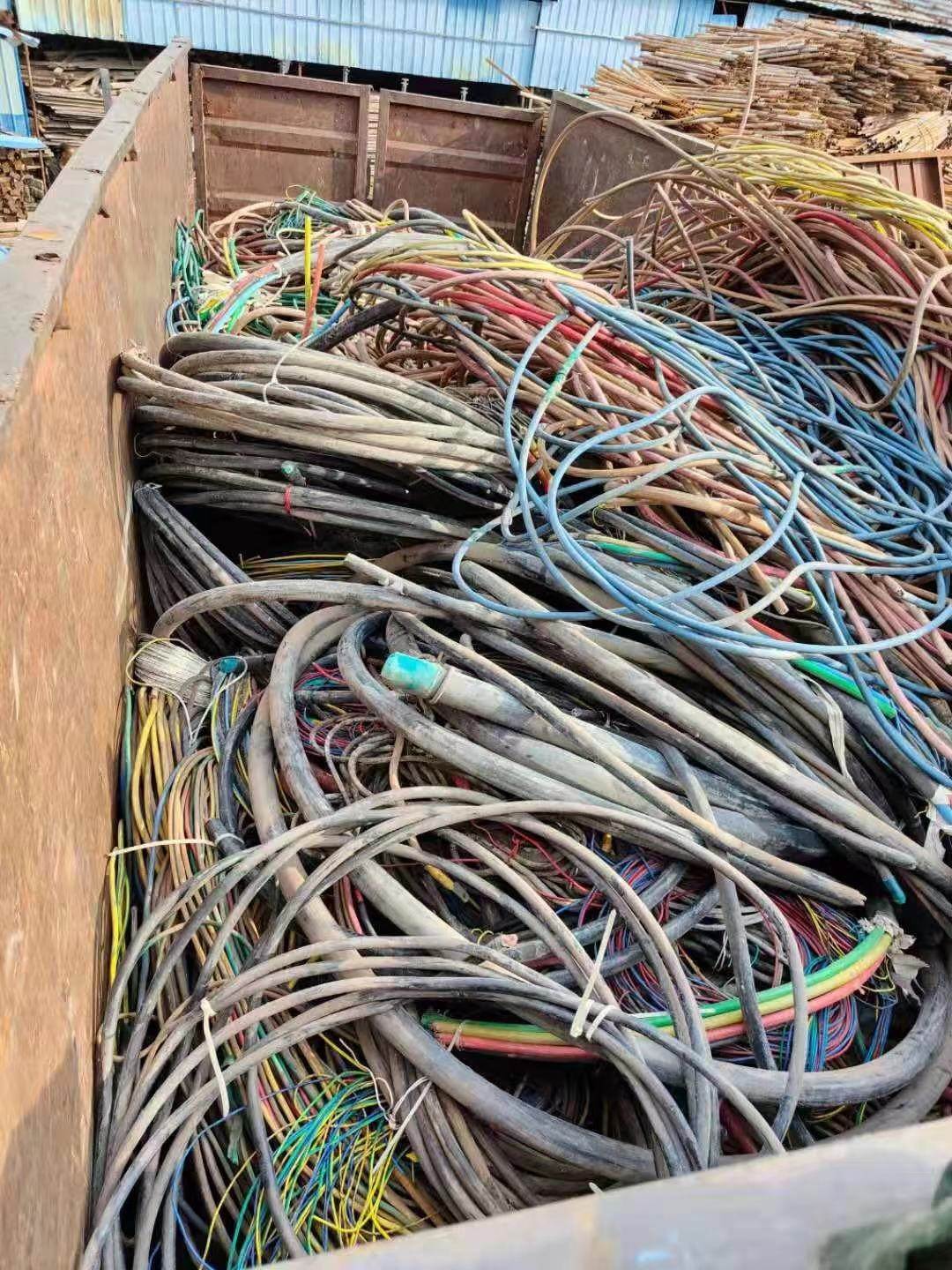 二手电缆线回收报价 河源工地废旧电缆回收 上门回收高压电缆