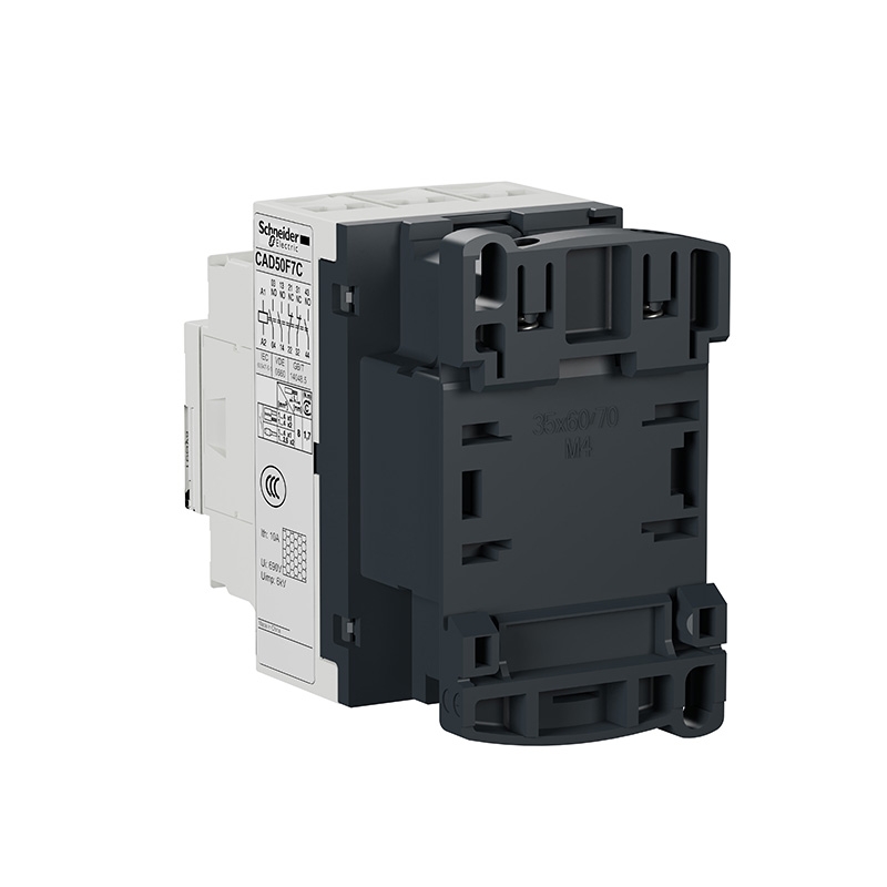 施耐德 继电器 CAD50F7C TeSys D系列控制继电器，110V，50/60Hz，5NO+0NC
