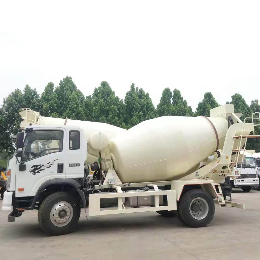 重汽8方搅拌车工程建筑水泥罐车重汽底盘搅拌车厂家直供