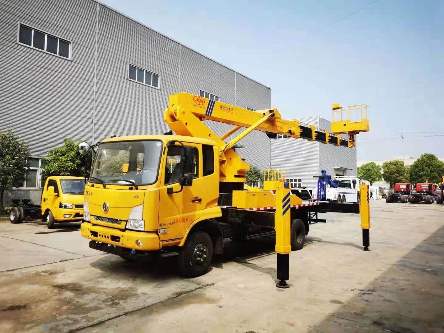 高空车国六30米东风天锦登高作业平台车