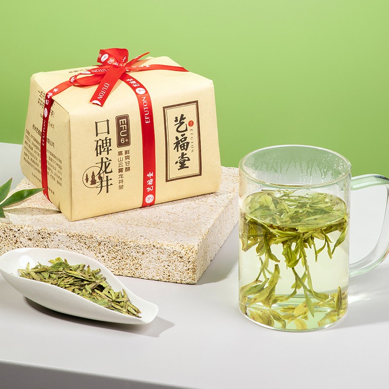 艺福堂 口碑龙井茶二级 200g EFU6+