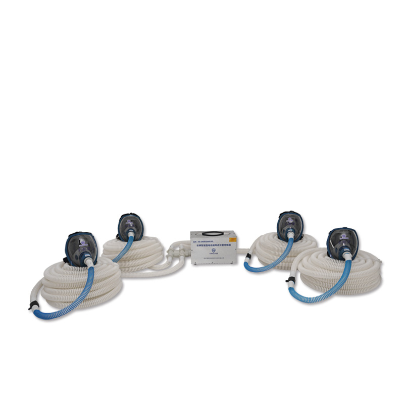 海固 彩屏四人全面罩款送风式长管呼吸器 12AH3.0A